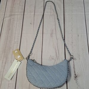 2 FOR 20 SALE Madison West Quilted Denim Purse Bag